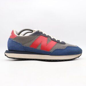 New Balance 237 Men's 11 D Running Athletic Casual Red Blue Sneakers MS237LE1